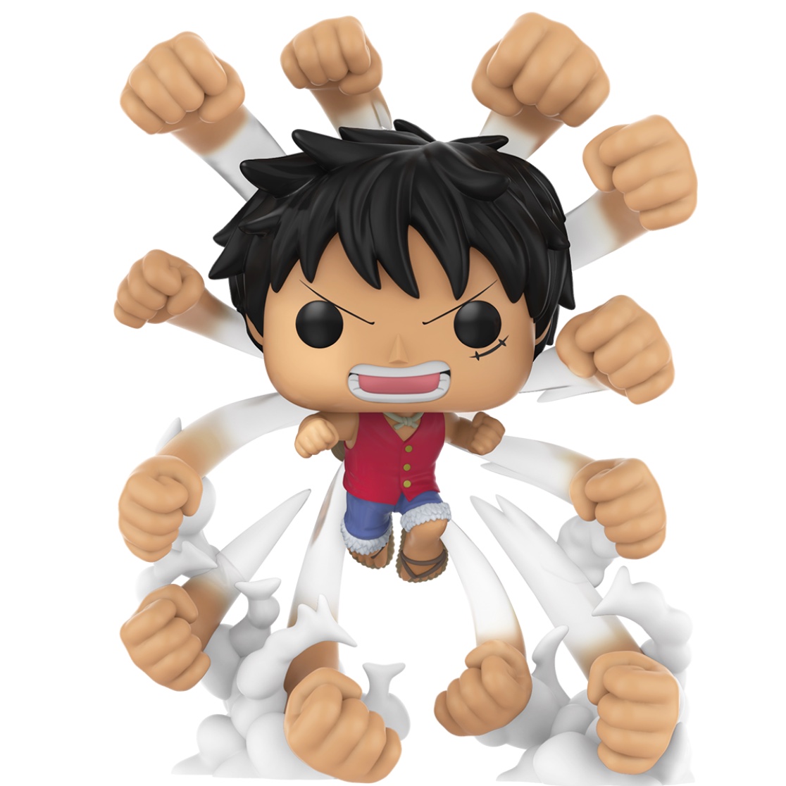 Monkey D. Luffy (Gum Gum Gatling)
