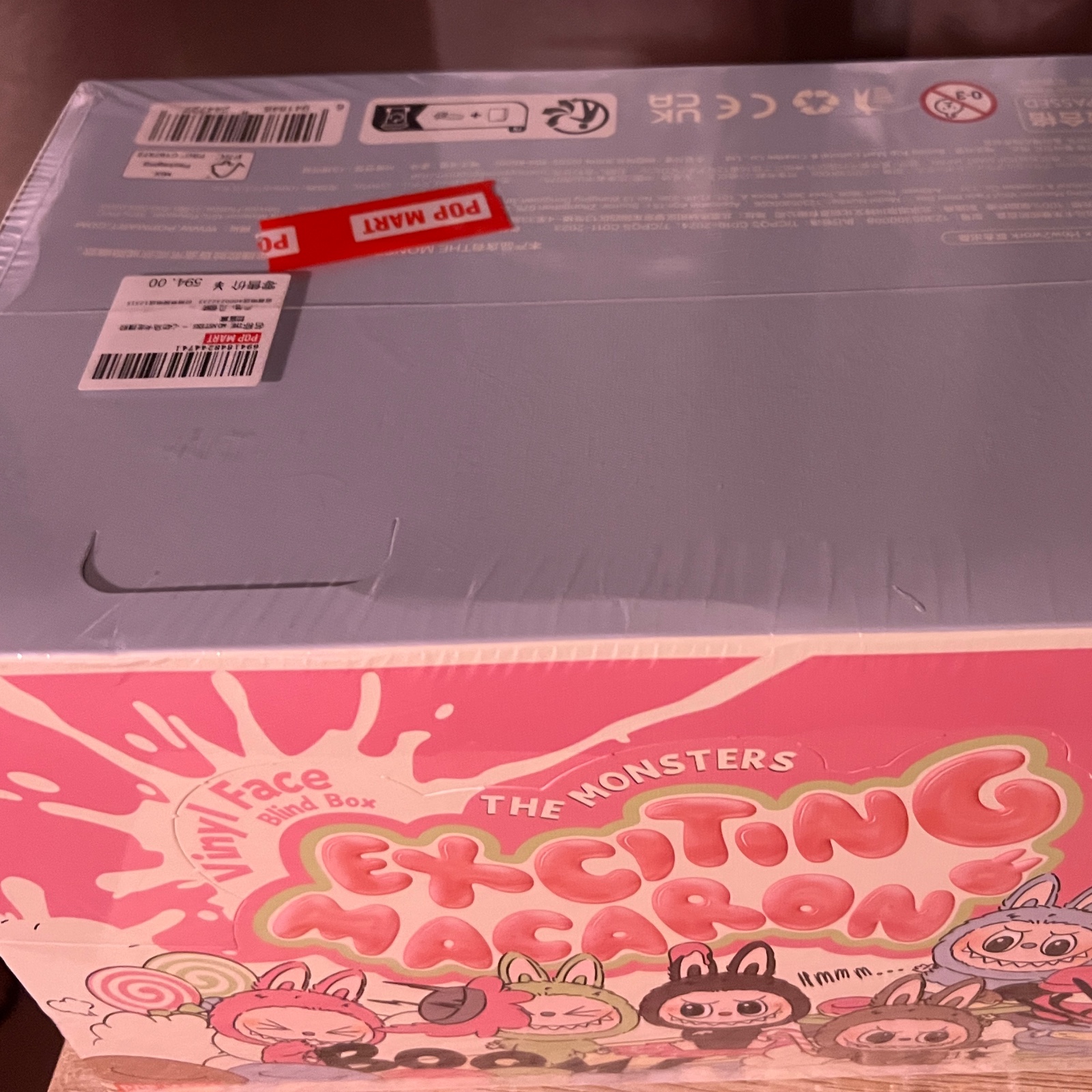 Labubu - Exciting Macaron - Caja Sellada (6 Cajas Sorpresa) - Autenticidad Garantizada